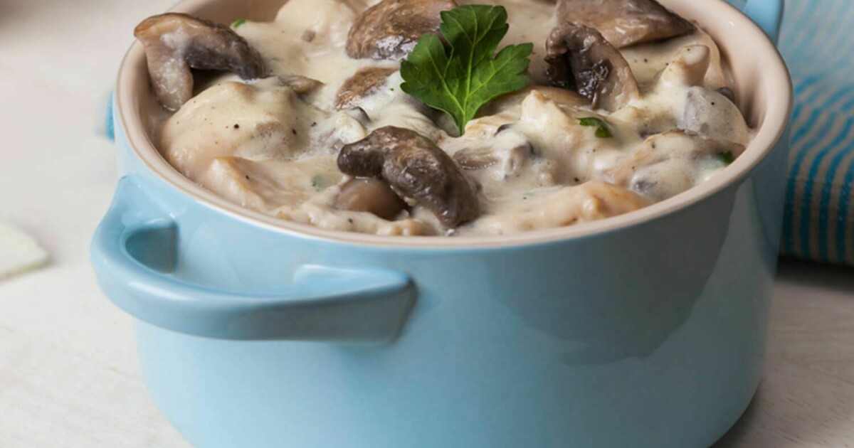 Vegane Pilzsoße mit Champignons | Simply V